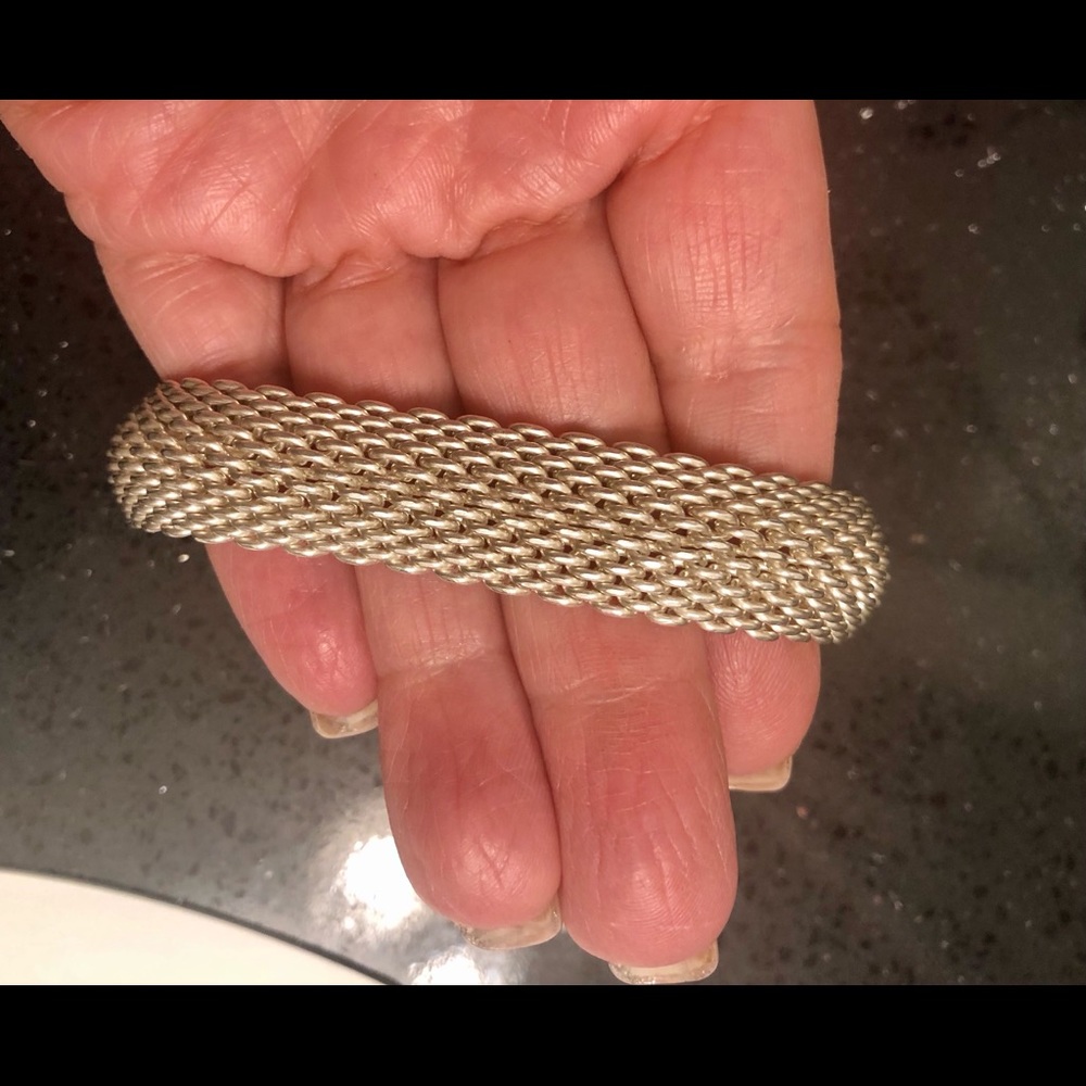 Tiffany & Company sterling Somerset bracelet - Picture 6 of 6
